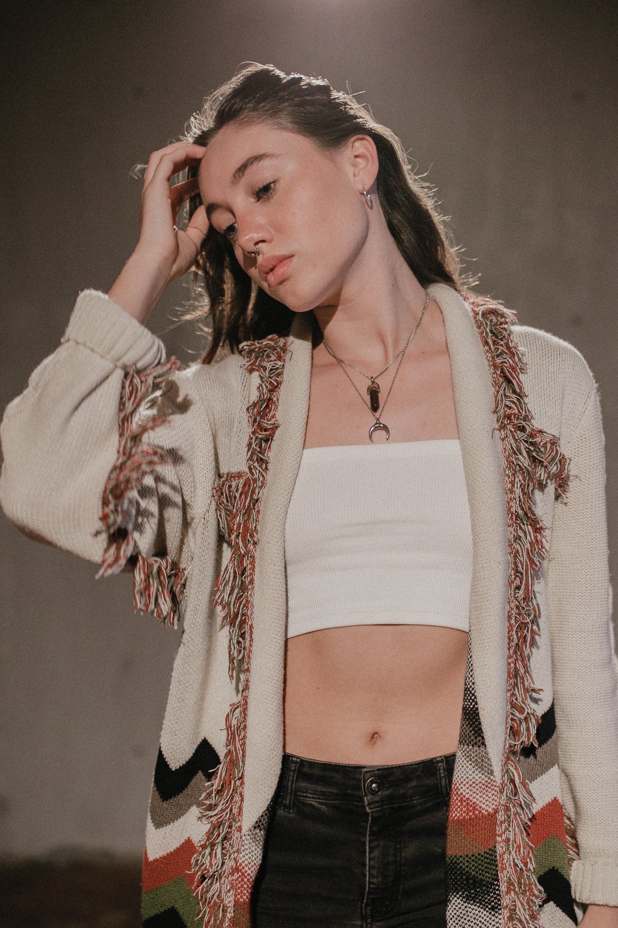 Paricutin V-Neck Heritage Cardigan - Espiritu