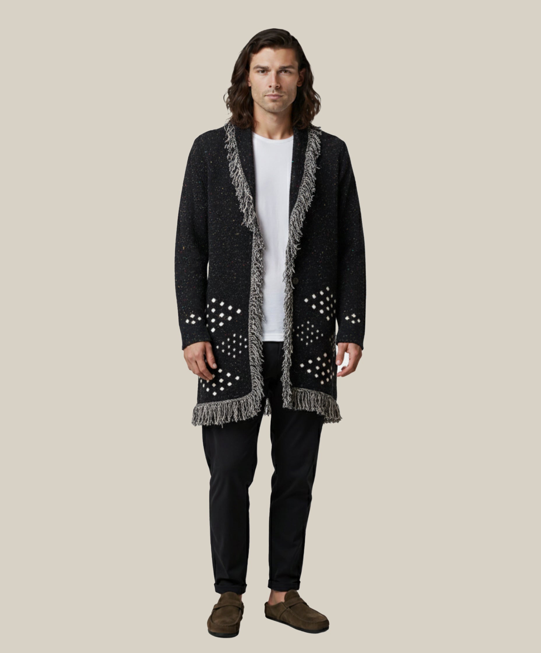 Cosmos V-Neck Heritage Cardigan - Espiritu