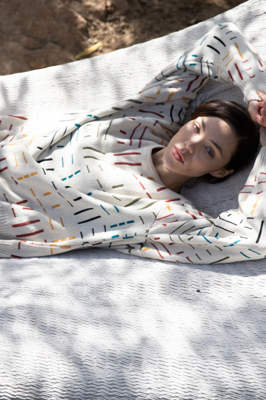 Tonalli Ash & Multicolor Lounge Sweater