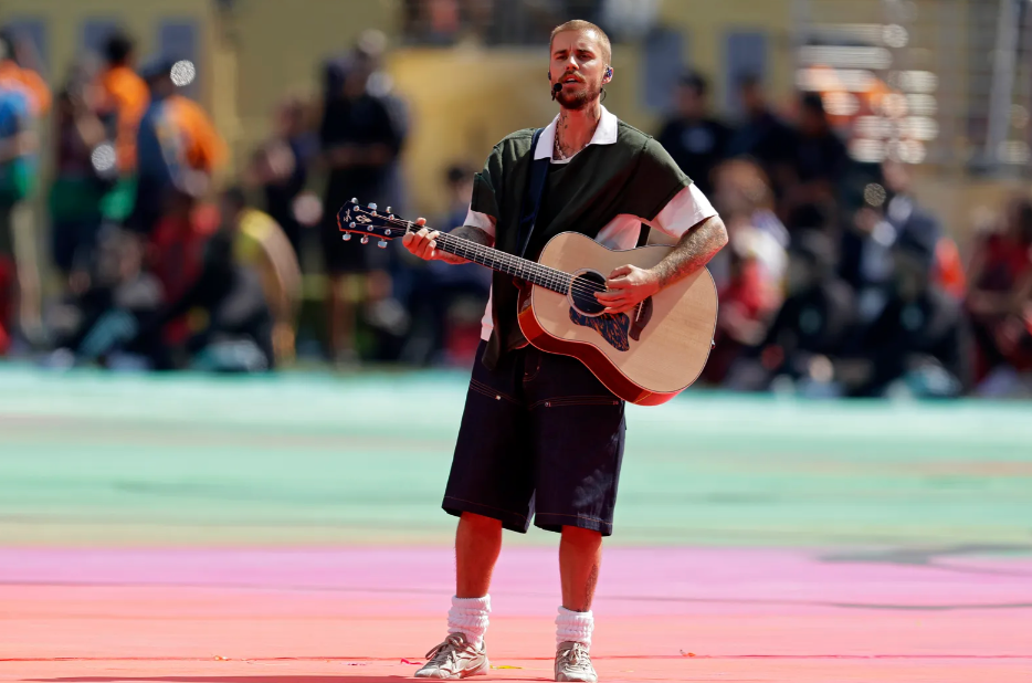 BTS and Justin Bieber Stole the Show With Their World Cup Halftime Style