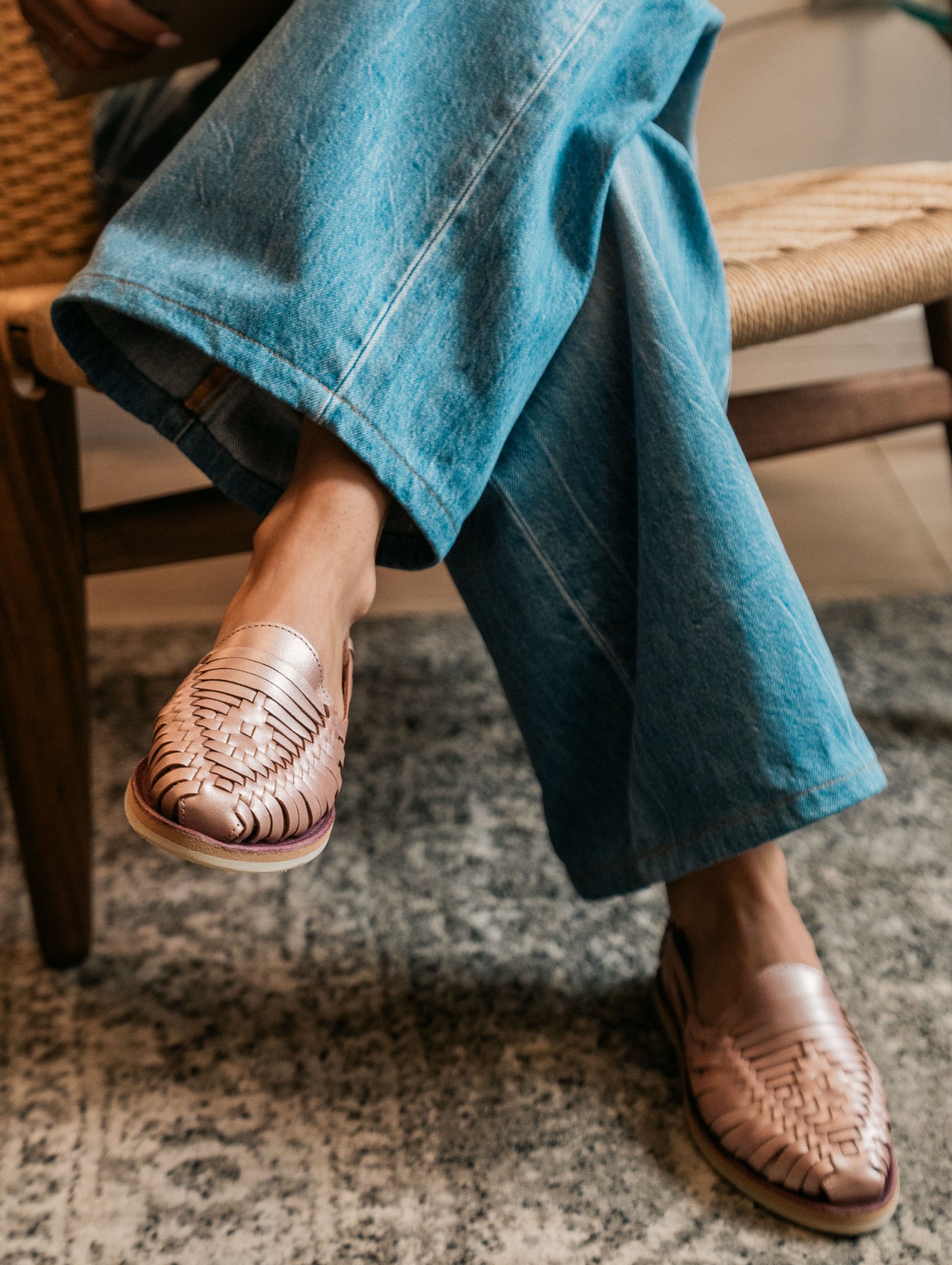 Rose Quartz Slip Ons  - Women - US